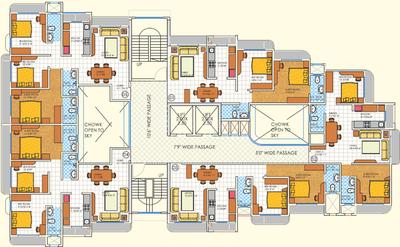 Project Image of 602.0 - 644.0 Sq.ft 2 BHK Apartment for buy in DBR Paramount Heights