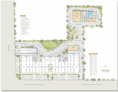 Project Image of 2430.0 - 4059.0 Sq.ft 3 BHK Apartment for buy in Enstin Evoq