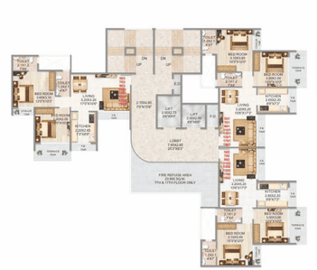 Project Image of 0.0 - 475.44 Sq.ft 2 BHK Apartment for buy in Welkin Mannat