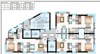 Project Image of 512 Sq.ft 1 BHK Apartment / Flat for sale in Jogeshwari East for Rs. 8000000