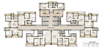 Project Image of 301.0 - 675.0 Sq.ft 1 BHK Apartment for buy in JVM Corner Stone