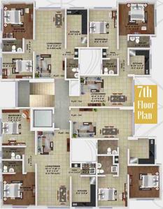 Project Image of 855.0 - 984.0 Sq.ft 1 BHK Apartment for buy in Sugee Om Sat