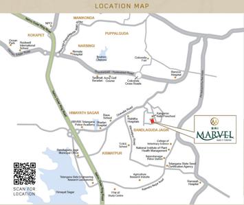 Project Image of 1230.0 - 1670.0 Sq.ft 2 BHK Apartment for buy in S R I Marvel