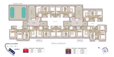 Project Image of 393.1 - 615.16 Sq.ft 1 BHK Apartment for buy in Smart Homes Building 2 Wing D And E