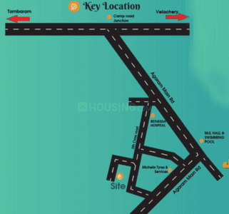 Project Image of 957.0 - 985.0 Sq.ft 2 BHK Apartment for buy in HP Chenthur Homes