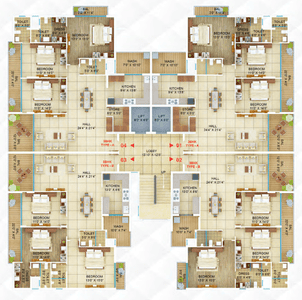 Project Image of 415.0 - 1919.0 Sq.ft Studio Studio Apartment for buy in Samriddhi Atlantis