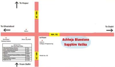 Project Image of 450.0 - 1350.0 Sq.ft Residential Plot Plot for buy in NXT Bluestone Sapphire Vatika