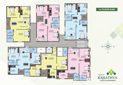 Project Image of 866.0 - 1197.0 Sq.ft 2 BHK Apartment for buy in Vesta Rajsathya