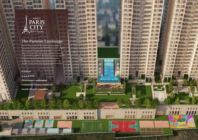 Project Image of 917.41 - 2138.9 Sq.ft 2 BHK Apartment for buy in Kukreja Paris City Wing C & D