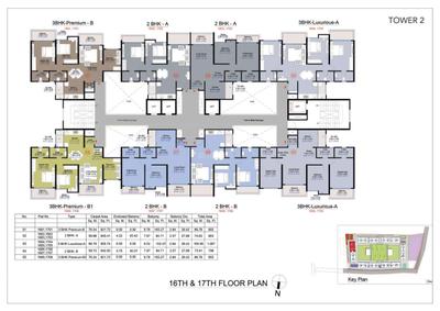 Project Image of 631.42 - 1087.0 Sq.ft 2 BHK Apartment for buy in Kohinoor Central Park Phase 1