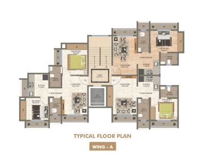Project Image of 296.98 - 524.96 Sq.ft 1 BHK Apartment for buy in South Field Fatima Enclave