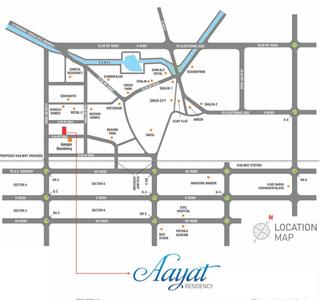 Project Image of 643.68 - 651.75 Sq.ft 2 BHK Apartment for buy in Aman Aayat Residency