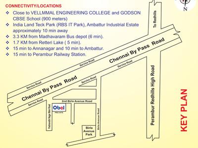 Project Image of 577.0 - 876.0 Sq.ft 1 BHK Apartment for buy in Obel Central Park