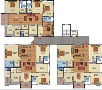 Project Image of 3045.0 - 3545.0 Sq.ft 3.5 BHK Apartment for buy in Sri Fortune Enclave