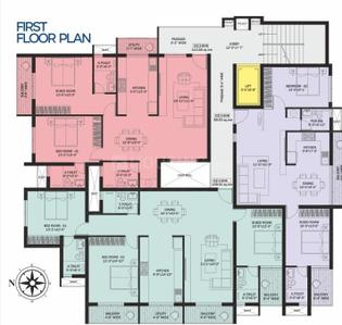 Project Image of 1167.46 - 2290.37 Sq.ft 2 BHK Apartment for buy in Fortune Hill Side
