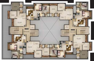 Project Image of 374.69 - 497.72 Sq.ft 1 BHK Apartment for buy in Radhey Galaxy Phase III
