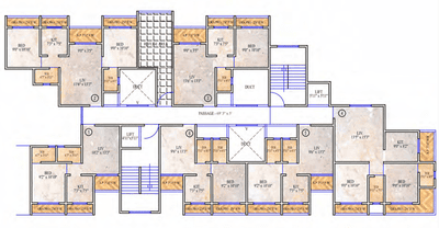 Project Image of 361.02 - 572.96 Sq.ft 1 BHK Apartment for buy in Patels Eternity