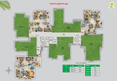 Project Image of 550.0 - 1850.0 Sq.ft 1 BHK Apartment for buy in NK Palm Arin Gardens