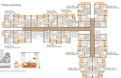 Project Image of 1175 Sq.ft 3 BHK Apartment / Flat for sale in Daldal Seoni for Rs. 4500000