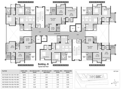 Project Image of 551.0 - 569.0 Sq.ft 2 BHK Apartment for buy in ARP Valora Towers B