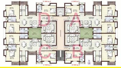 Project Image of 0.0 - 1840.0 Sq.ft 3 BHK Apartment for buy in Kgeyes Premas
