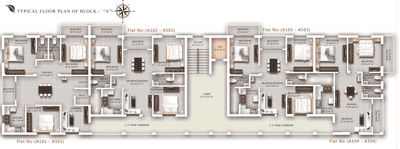 Project Image of 1115.0 - 1930.0 Sq.ft 2 BHK Apartment for buy in Dharma Raj