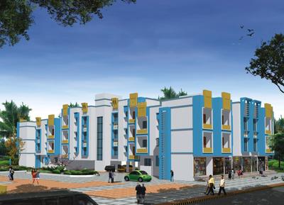 Project Image of 650.0 - 950.0 Sq.ft 1 BHK Apartment for buy in Shanti Gurukrupa Residency