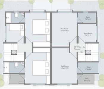 Project Image of 0.0 - 1250.0 Sq.ft 4 BHK Villa for buy in Jiya Associates Kanha Nirmal
