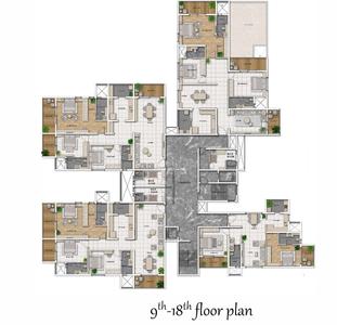 Project Image of 1588.0 - 3732.0 Sq.ft 2 BHK Apartment for buy in Paramount Ritz