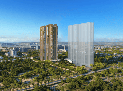 Project Image of 2045 Sq.ft 3 BHK Apartment / Flat for sale in Sector 80 for Rs. 31000000