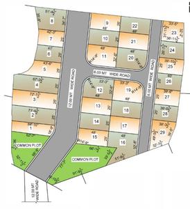 Shiv Residency Layout Plan 1