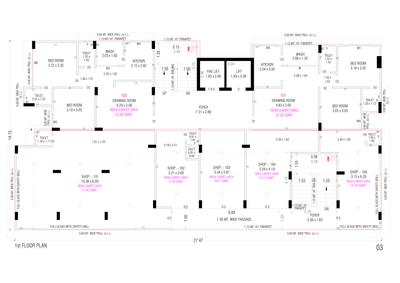Project Image of 548.85 - 647.13 Sq.ft 2 BHK Apartment for buy in Aashiyana Farooq Heights