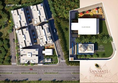 Project Image of 800.0 - 2900.0 Sq.ft 2 BHK Apartment for buy in Sanmati Park