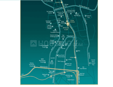 Project Image of 551.54 - 572.42 Sq.ft 2 BHK Apartment for buy in Fornax Bhoomi Icon Wing B
