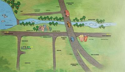 Project Image of 316.0 - 620.0 Sq.ft 1 BHK Apartment for buy in Pate Life Maxima Phase 1