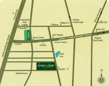 Project Image of 1875 Sq.ft 3 BHK Apartment / Flat for sale in Prahlad Nagar for Rs. 15500000