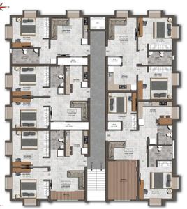 Project Image of 390.0 - 645.0 Sq.ft 1 BHK Apartment for buy in Karal Babylon
