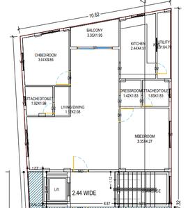 Project Image of 1104.92 - 1630.0 Sq.ft 2 BHK Apartment for buy in Reliance Meridian