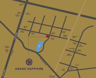 Project Image of 1730 Sq.ft 3 BHK Apartment / Flat for sale in Gota for Rs. 13000000
