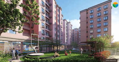 Project Image of 1055 Sq.ft 3 BHK Apartment / Flat for sale in Kamalgazi for Rs. 5200000