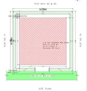 Krishna Bhaskar Enclave Site Plan 1