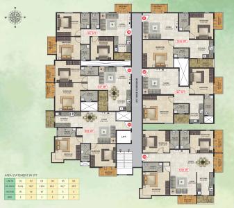 Project Image of 853.0 - 1350.0 Sq.ft 2 BHK Apartment for buy in SN Sannidhi