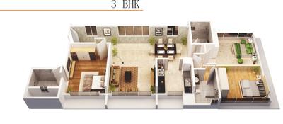 Project Image of 429.0 - 1039.0 Sq.ft 1 BHK Apartment for buy in Faime Moksh