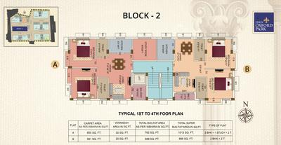 Project Image of 561.0 - 1179.0 Sq.ft 1 BHK Apartment for buy in Eden Oxford Park