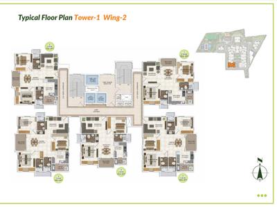 Project Image of 659.0 - 1809.0 Sq.ft 1 BHK Apartment for buy in DSR Parkway