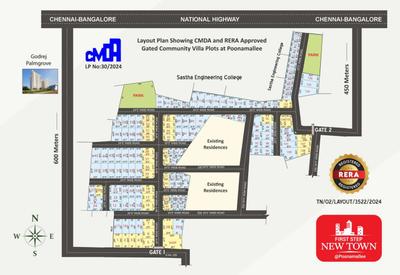 Project Image of 1000.0 - 2724.0 Sq.ft Residential Plot Plot for buy in Accord First Step New Town