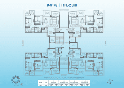 Project Image of 663.0 - 858.0 Sq.ft 2 BHK Apartment for buy in Pharande Puneville Phase III Cluster C