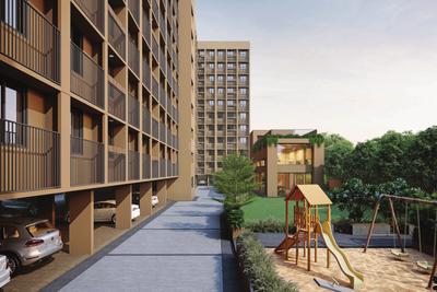 Project Image of 413.01 - 479.86 Sq.ft 1 BHK Apartment for buy in Saanvi Aarambh Zest