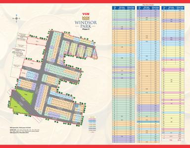 Project Image of 646.0 - 1259.0 Sq.ft Residential Plot Plot for buy in VGN Windsor Park Phase V