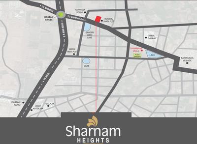 Anand Sharnam Heights Location Plan 1